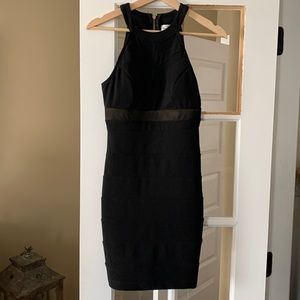 Black Mimi cocktail dress, perfect for weddings or soph hop